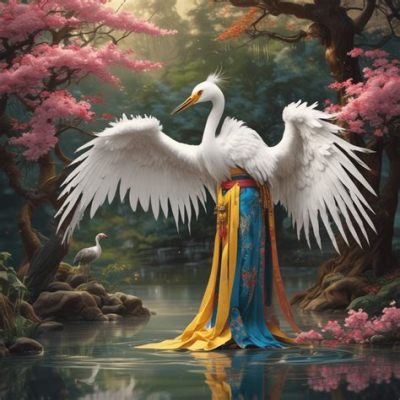  The Crane Wife!  A Tale of Love, Sacrifice, and Unwavering Loyalty Woven into Ancient Japanese Folklore